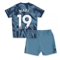 Dres Aston Villa Moussa Diaby #19 Tretina pre deti 2023-24 Krátky Rukáv (+ trenírky)